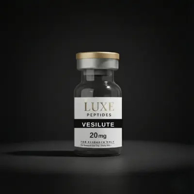 vesilute research peptide vial